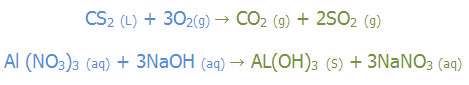 موازنه کردن معادله ی یک واکنش شیمیایی