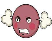 angry face