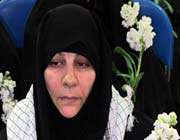 مادر و همسر شهیدان ولی زاده