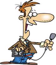 مرد خبرنگار