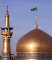 معماری گنبد رضوی