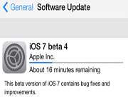 ios 7 beta 4؛ فراز و نشیب‌ها