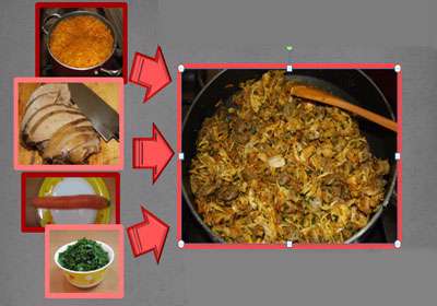 تهیه خوراک جگر با مرغ و جعفری