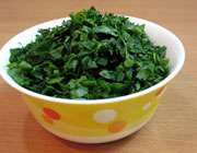 تهیه خوراک جگر با مرغ و جعفری