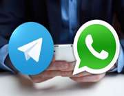 واتس اپ و تلگرام