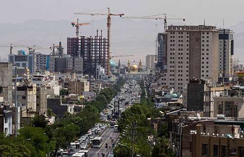 مدرن گرایی در اطراف حرم رضوی