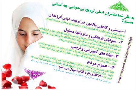 مقصران اصلی شیوع بیحجابی در کشور