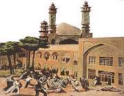قم المقدسہ کی معروف دینی درسگاہ مدرسہ فیضیہ