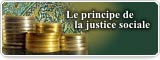 Le principe de la justice sociale