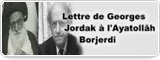 Lettre de Georges Jordak à l’Ayatollãh Borjerdi